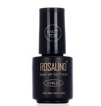 UV and LED Sealed Rich Black Soak Off Nail Polish