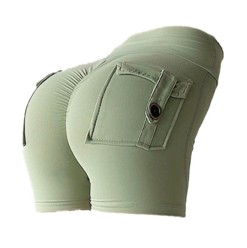 Workwear Peach Butt Lifting Fitness Shorts