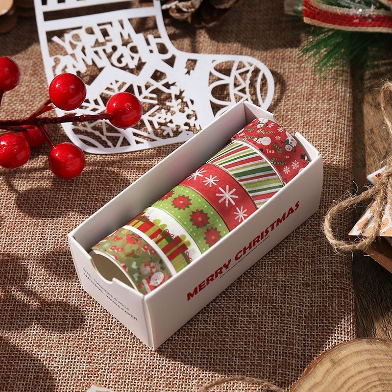 Christmas Themed Washi Tape and Christmas Gift Wrapping Tape