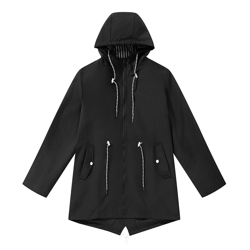 Women's Lightweight Spring And Autumn Outdoor Windbreaker Coat
