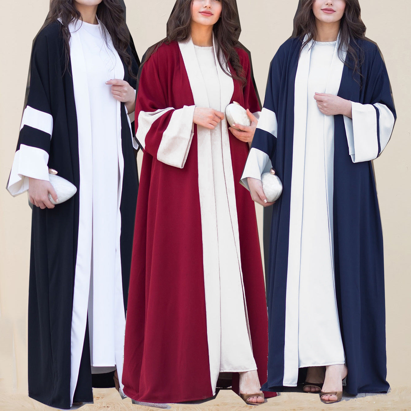 Fashion Color-block Saudi Dubai Jacket