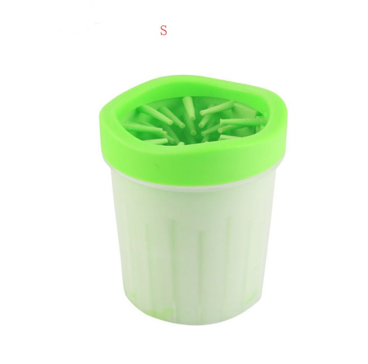 Silicone Dog Paw Washer Cup For Quick Cleaning