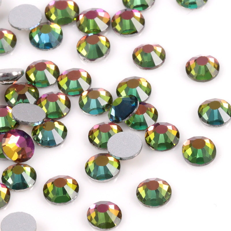 Colorful Rhinestone Jewel Nail Adornment in Multiple Colors