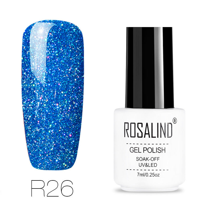 Glittering Stars Sparkly Soak Off Gel Nail Polish