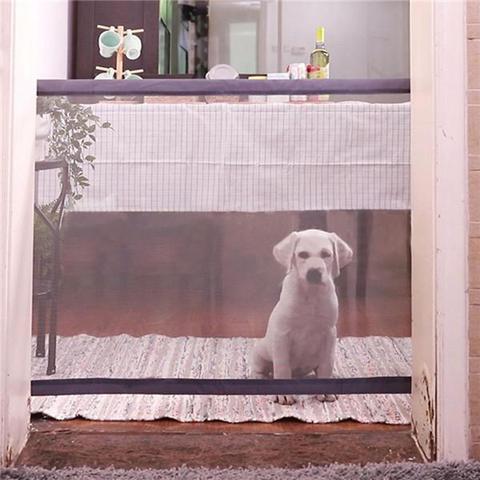 Portable Folding Pet Safety Barrier For Dogs And Cats