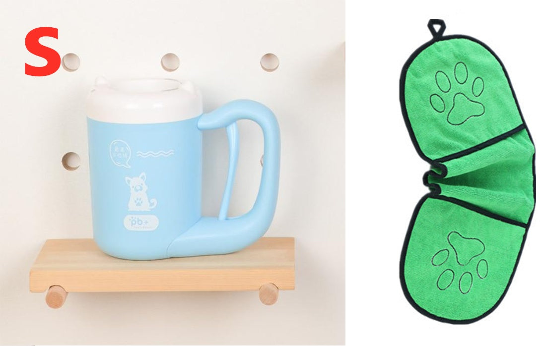 Silicone Pet Paw Washer Cup For Quick Cleaning