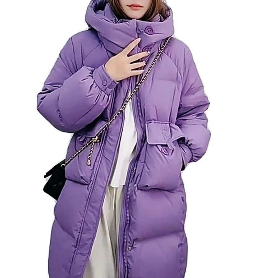 Premium Long Women's Thick Puffer Jacket For Cold