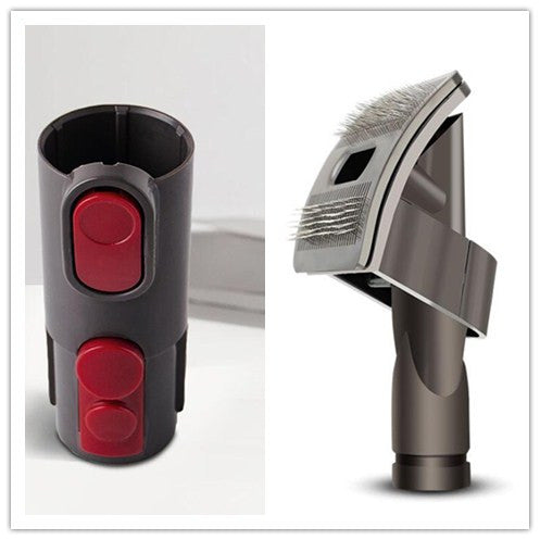 Pet Grooming Brush Attachment For Vacuum Cleaner Systems
