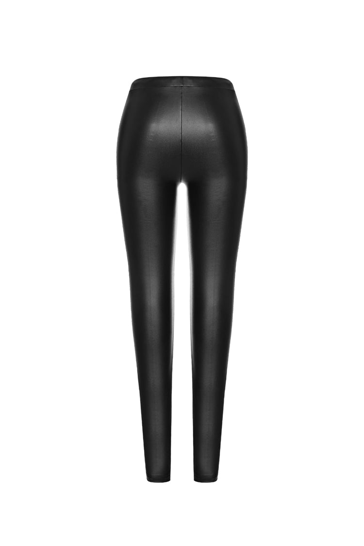 Leggings Punk Embroidery Positioning Flower Stretch Leggings Women's Pants