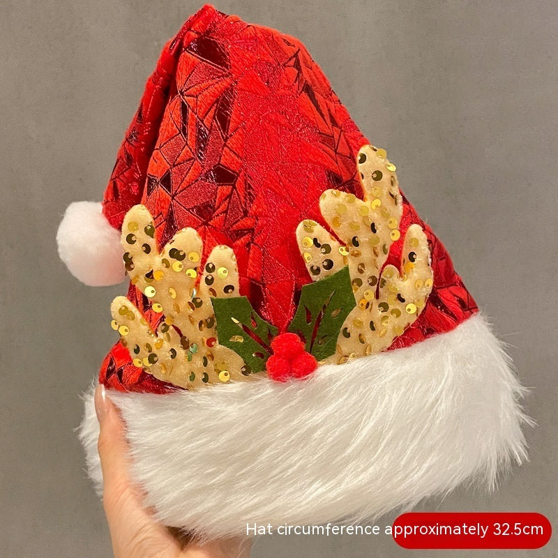 Cute and Festive 3D Christmas Themed Tree and Reindeer Hats