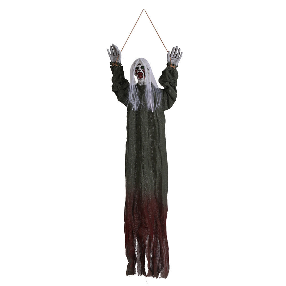 Hanging Ghouls with Wrist Ties Halloween Yard Decorations