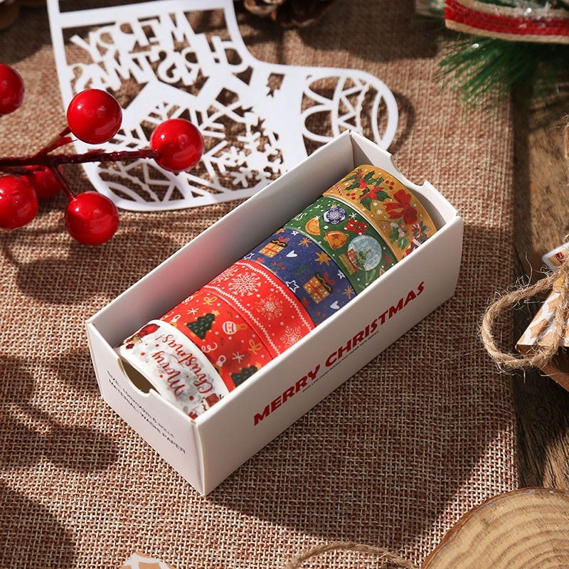 Christmas Themed Washi Tape and Christmas Gift Wrapping Tape