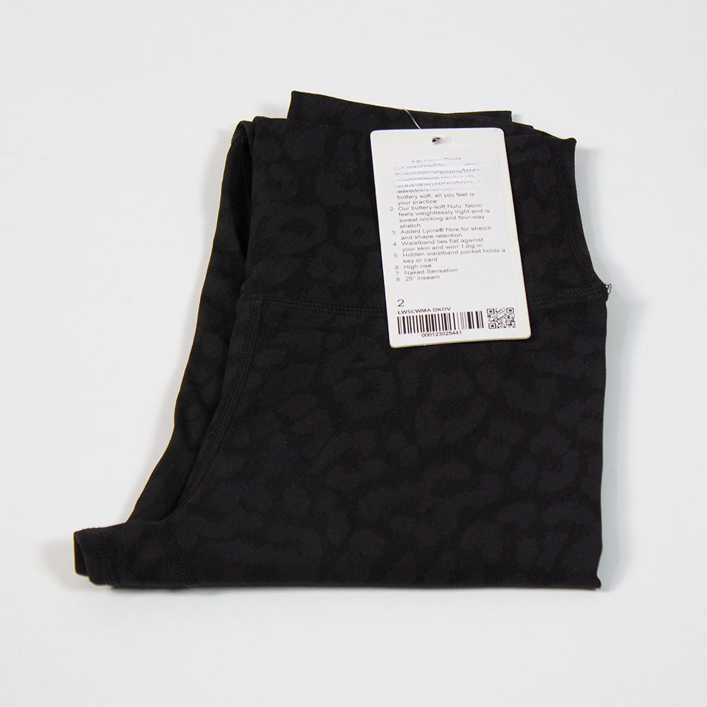 Printed High Waist Nude Feel Skinny Yoga Pants With Bold Prints