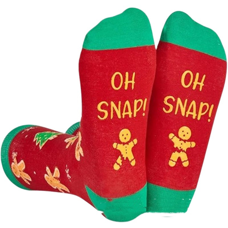 Christmas Themed Lightweight Ankle Socks in Various Graphic Designs-Christmas Gift-Theone Apparel