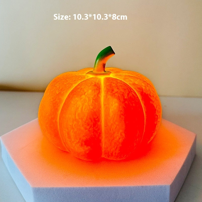 Cute Light Up Pumpkin Table Decoration for Halloween-Button Electronic-Theone Apparel
