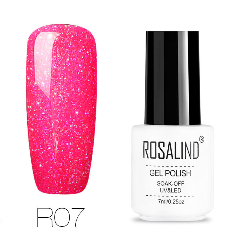 Glittering Stars Sparkly Soak Off Gel Nail Polish-R07-Theone Apparel
