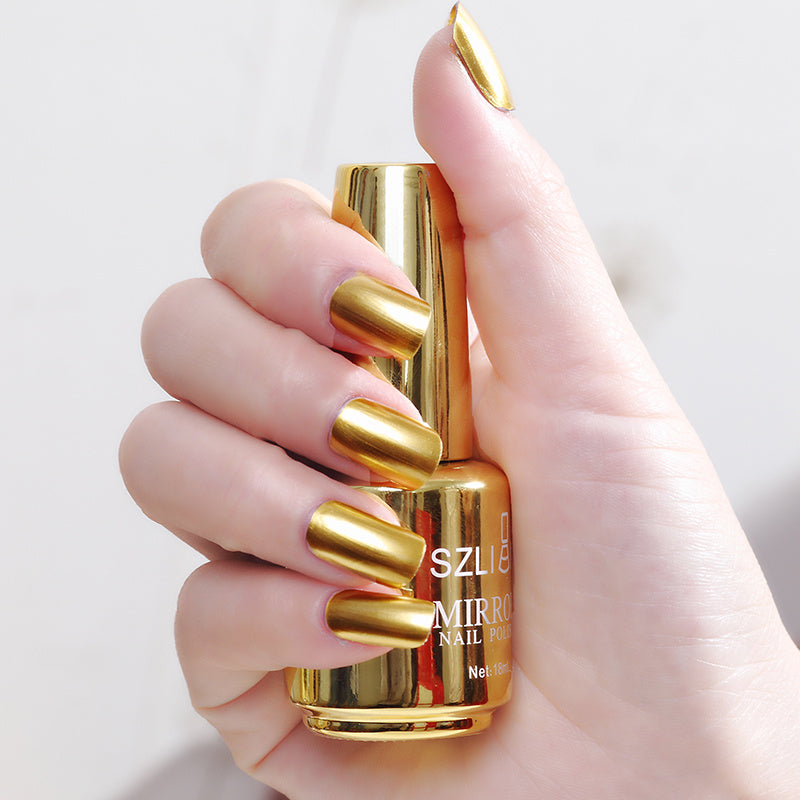 High Quality Metallic Nail Polish in Vibrant Hues-Gold-Theone Apparel