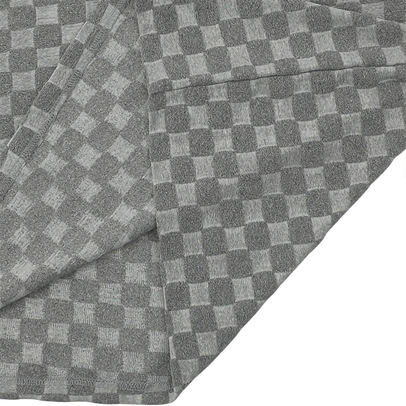 Loose-Fit Checkerboard Plaid Shorts for Casual Active Days-Theone Apparel