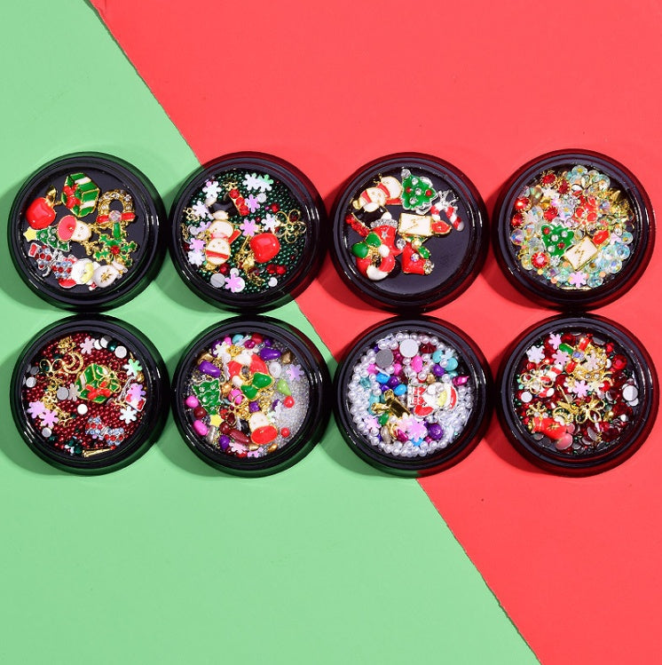 Multicolored Nail Accessories in Various Shapes and Styles-Theone Apparel