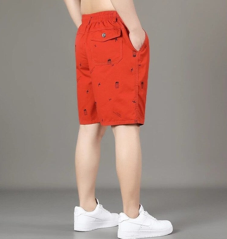 Relaxed Fit Mid-Length Trousers Delivering Laidback Everyday Comfort-Theone Apparel