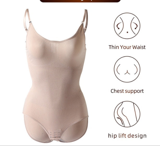 Women's One Piece Shapewear with Thin Straps-Theone Apparel