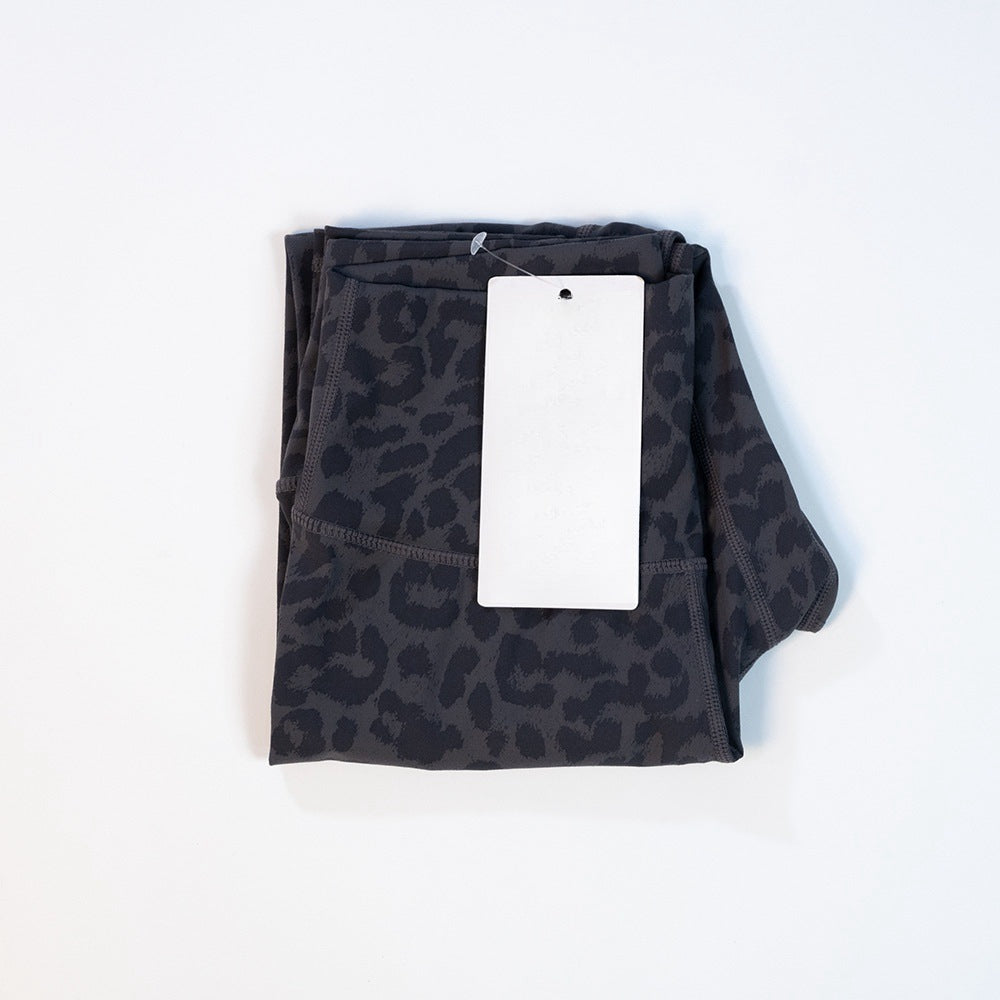 Printed High Waist Nude Feel Skinny Yoga Pants With Bold Prints