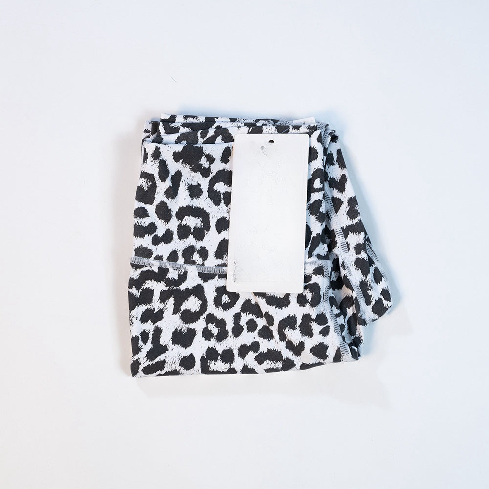 Printed High Waist Nude Feel Skinny Yoga Pants With Bold Prints