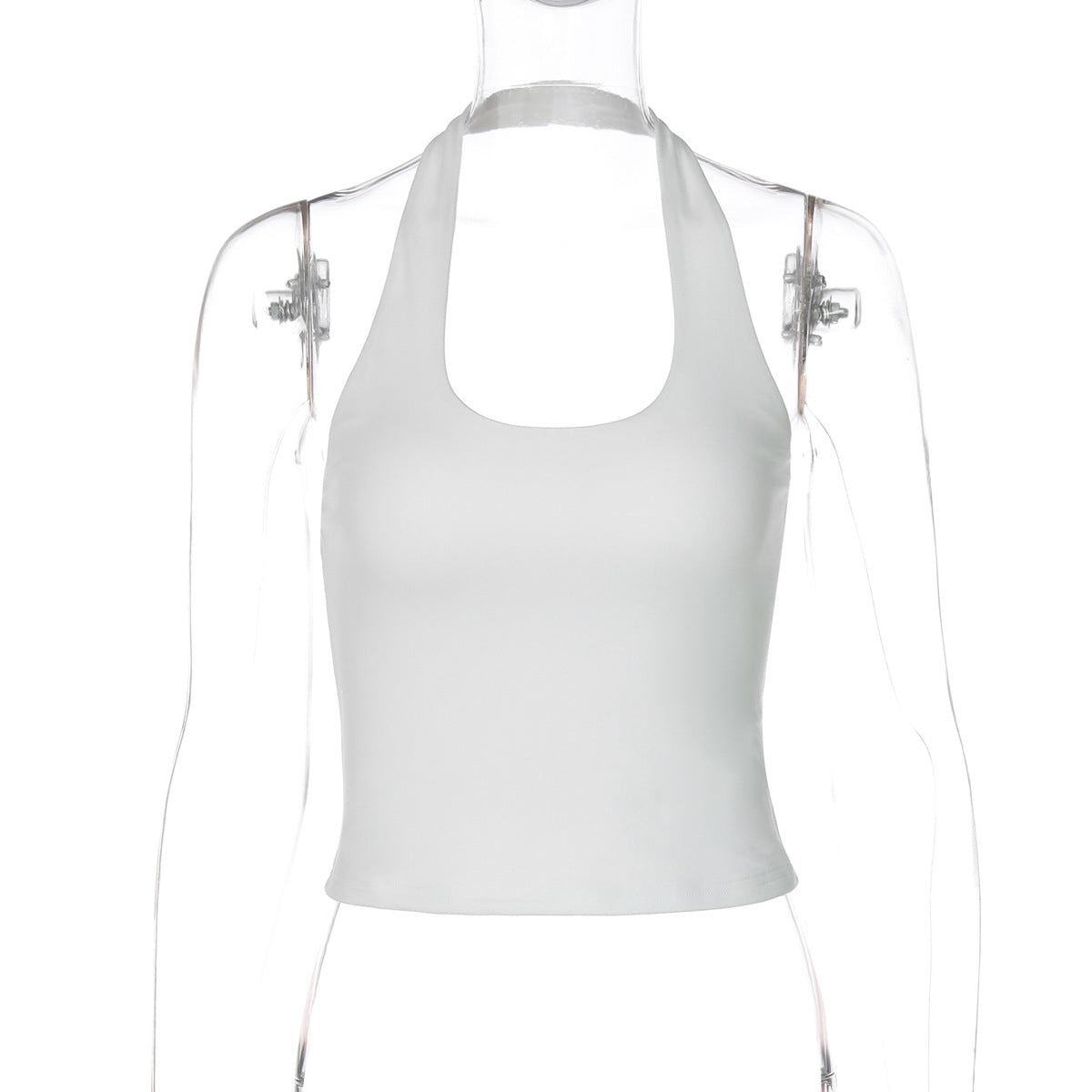 Backless Slim Fit Halter Ultra-Short Trendy Outdoor Vest