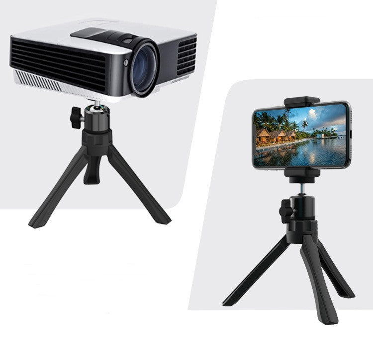 Adjustable Desktop Tripod Phone Stand With Universal Clip
