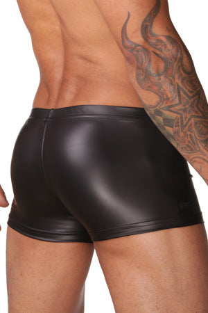 Faux Leather Boxer Briefs