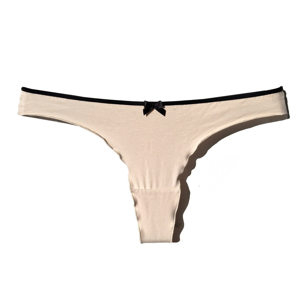 Panty string de groupe à rayures sportives