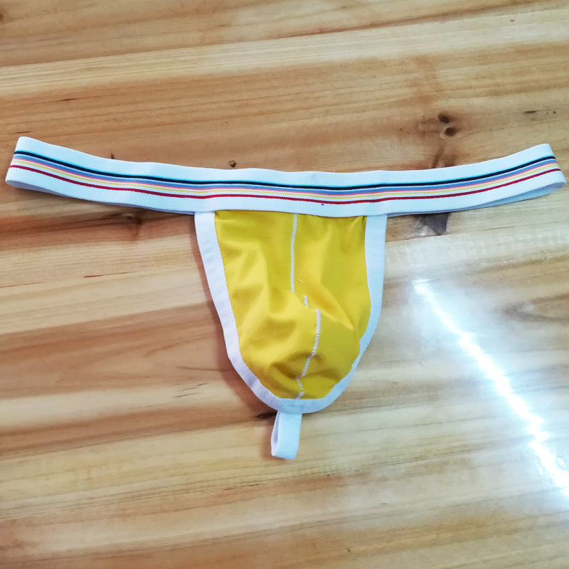 Colorful Pouch Thong Underwear