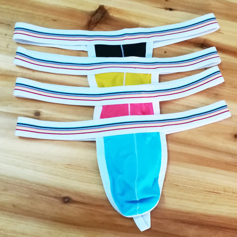 Colorful Pouch Thong Underwear