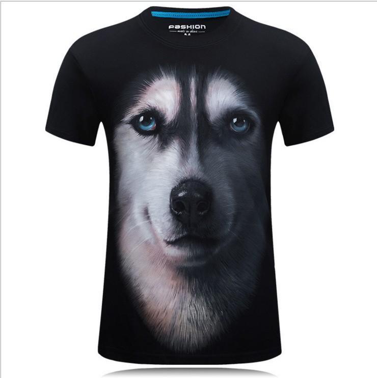 Wolf Pup Big Face Kurzarm-T-Shirt