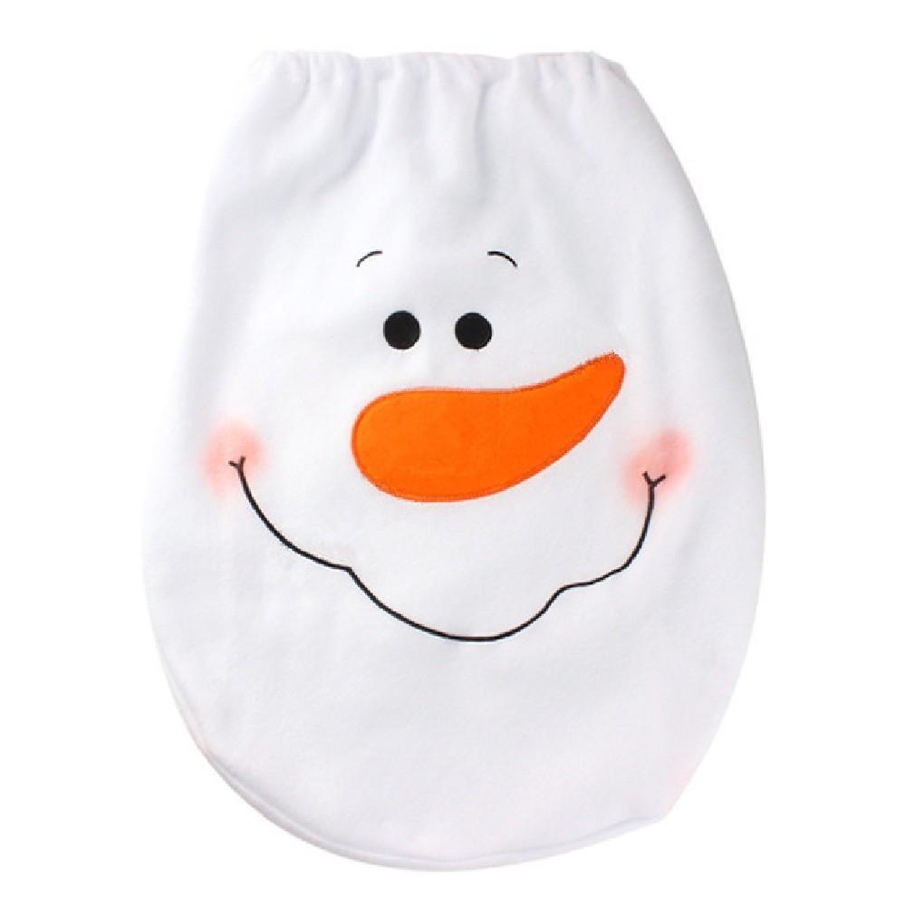 Cheerful Snowman Decorative Washroom Set - THEONE APPAREL
