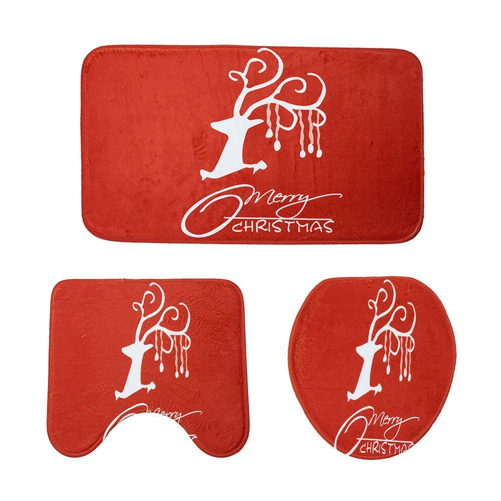 Christmas Cheer Holiday Bath Mats - Theone Apparel