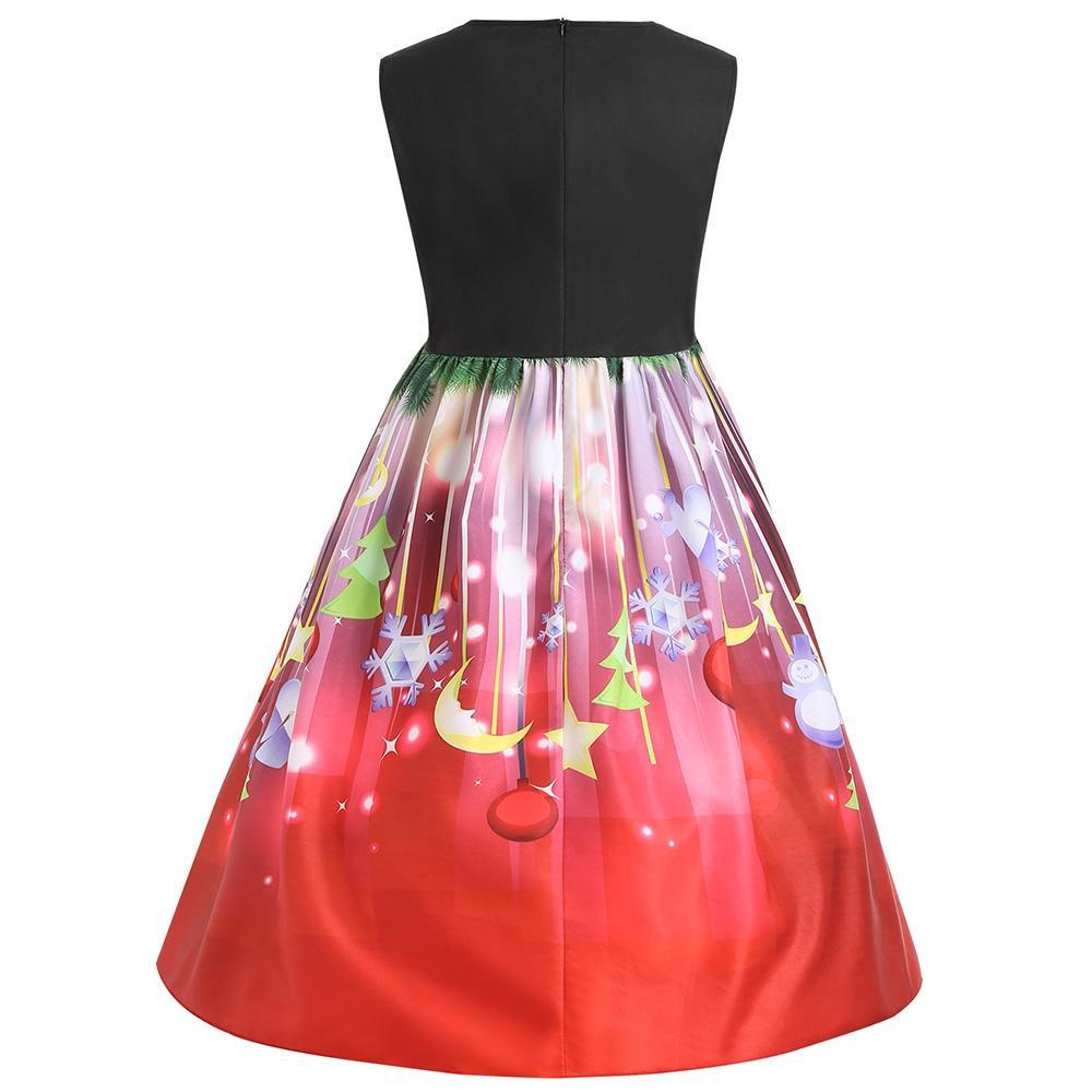 Christmas Stars Plus Size Dress - Theone Apparel