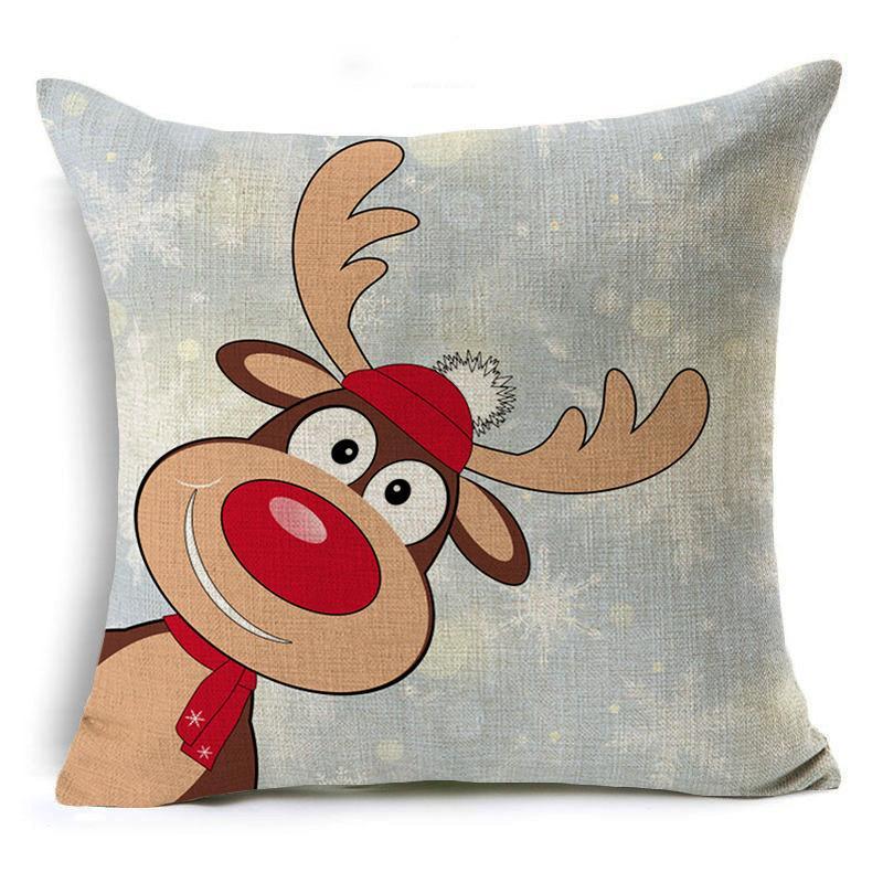 Christmas Tidings Printed Pillow Covers - Theone Apparel