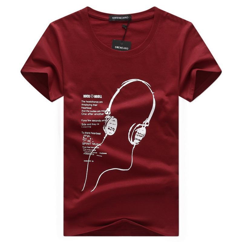 Musik ist Leben-Kopfhörer-Shirt