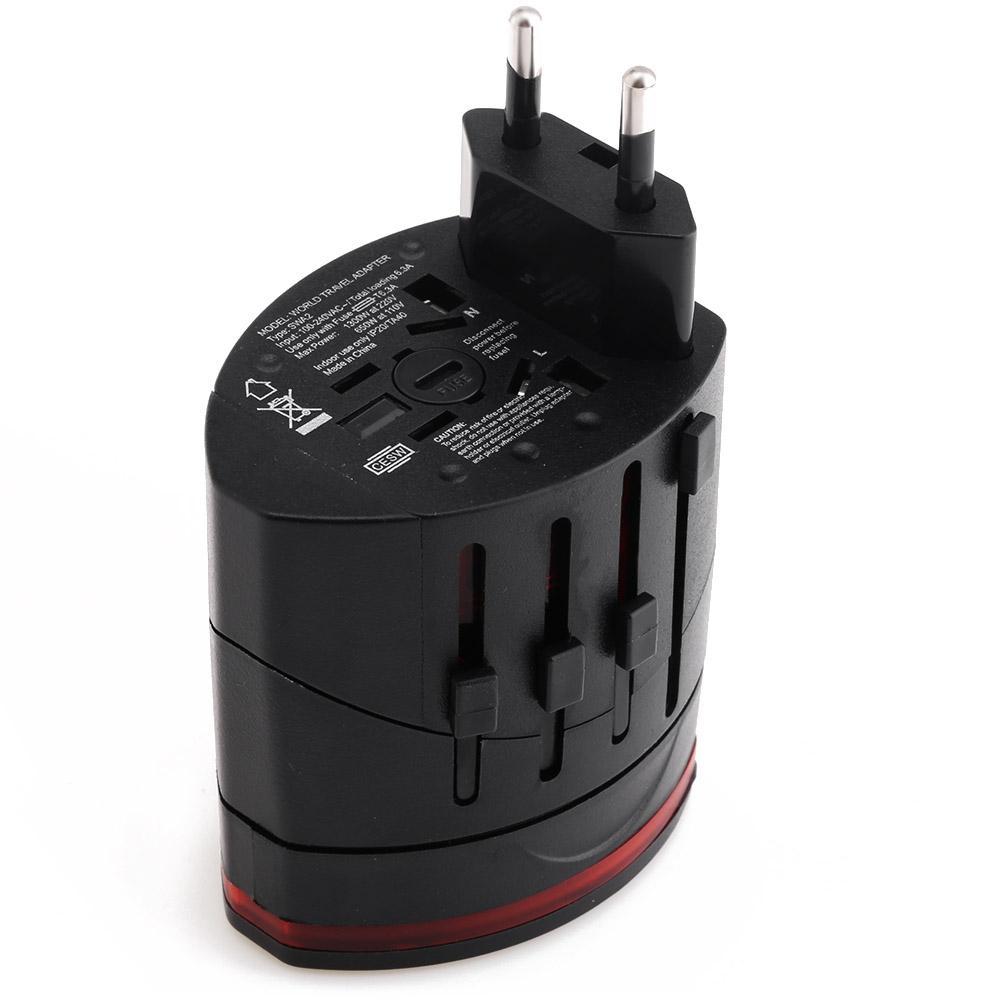 Dual Port Universal Wall AC Power Adapter - Theone Apparel