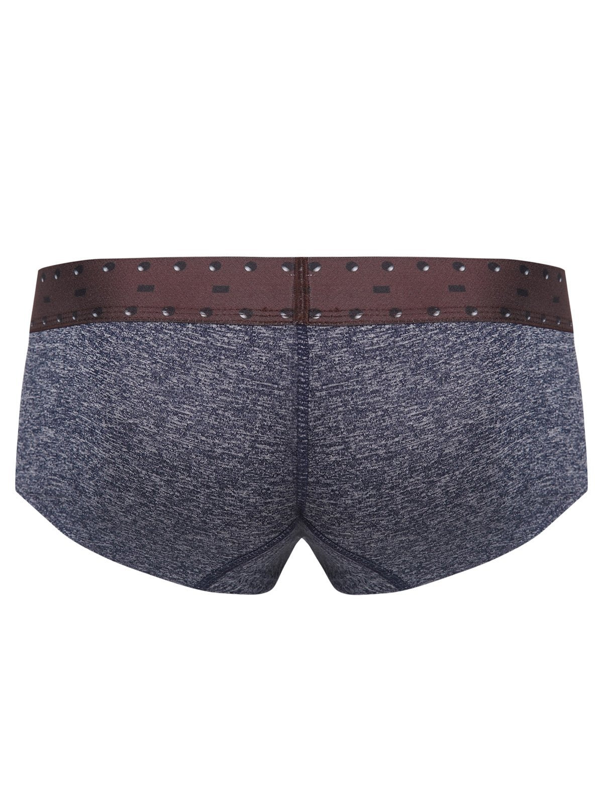 Elastic Faux Belt Waist Trunk - Theone Apparel