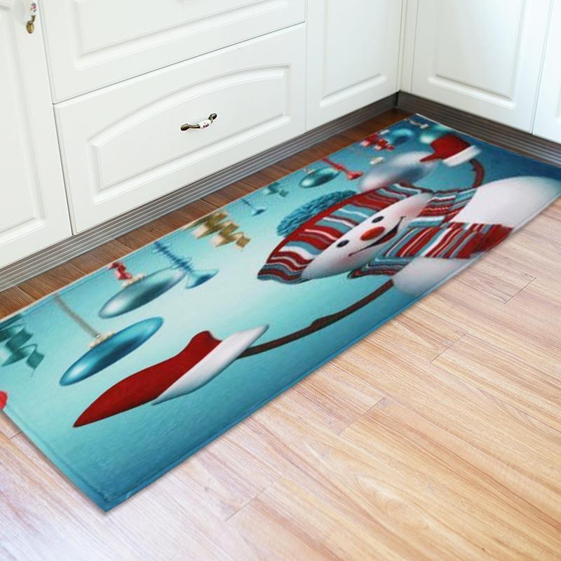 Extra Long Christmas Holiday Kitchen Mat