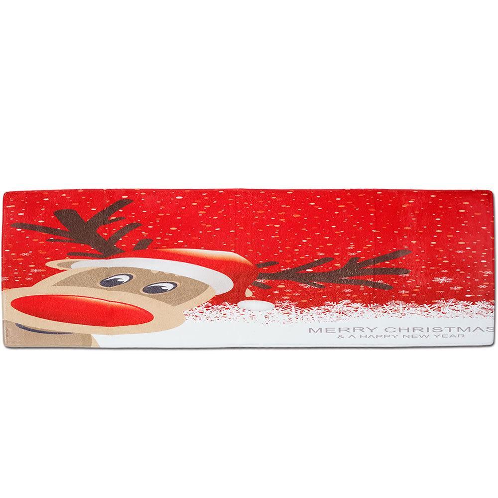 Extra Long Christmas Holiday Kitchen Mat