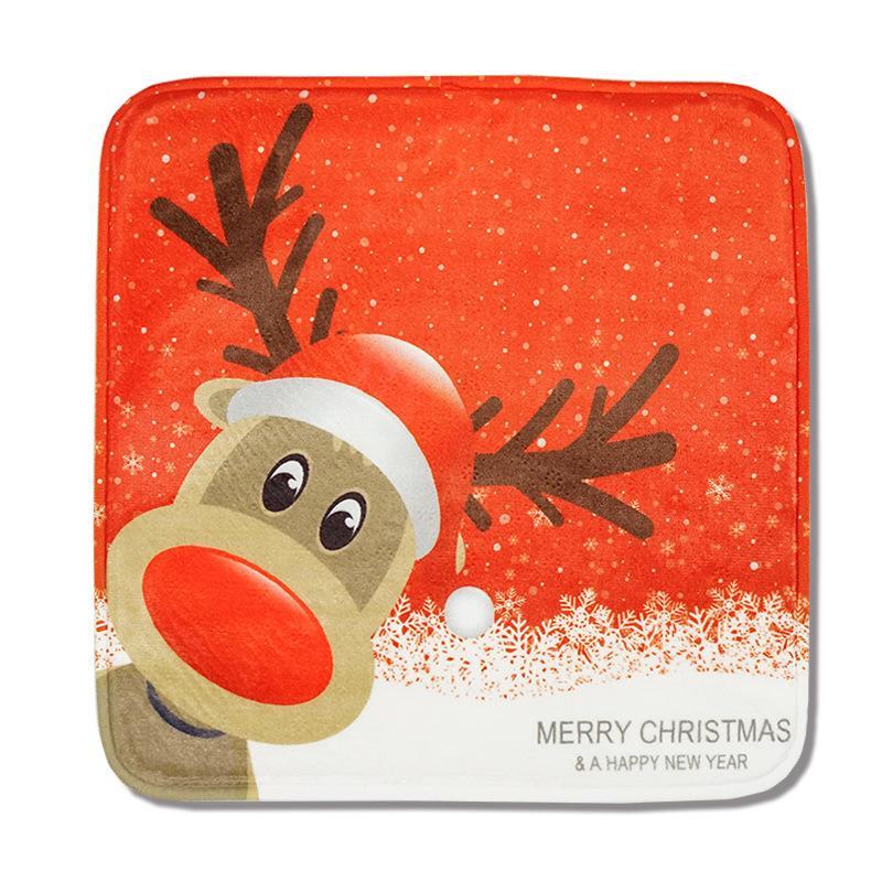 Festive Christmas Holidays Chair Mats