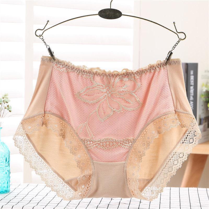 Flirty Flower Lace Hip Hugger Panty-Nude-Theone Apparel
