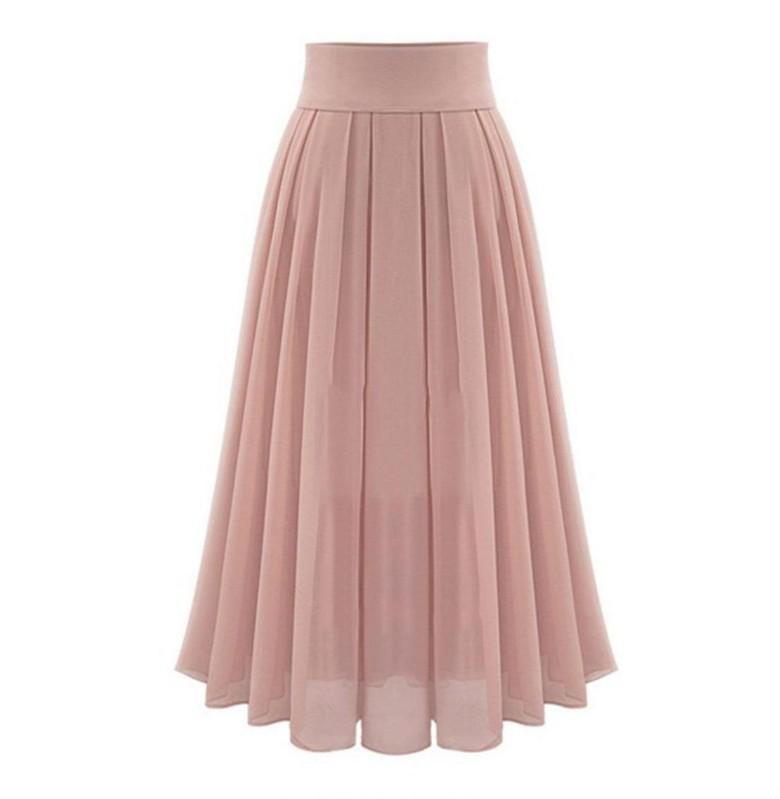 Full Length Pleated Layers Skirt - Theone Apparel