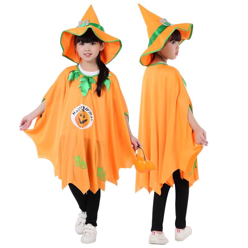 Full Set Halloween Little Witch Girl Costume - Theone Apparel