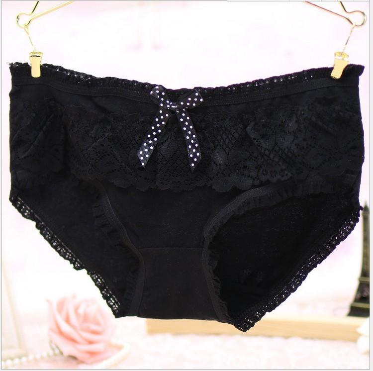 Girly Lace and Ruffles Bikini Panty - Theone Apparel