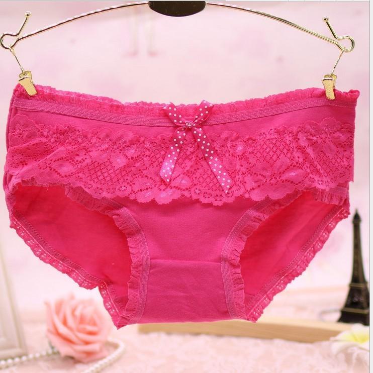 Girly Lace and Ruffles Bikini Panty - Theone Apparel