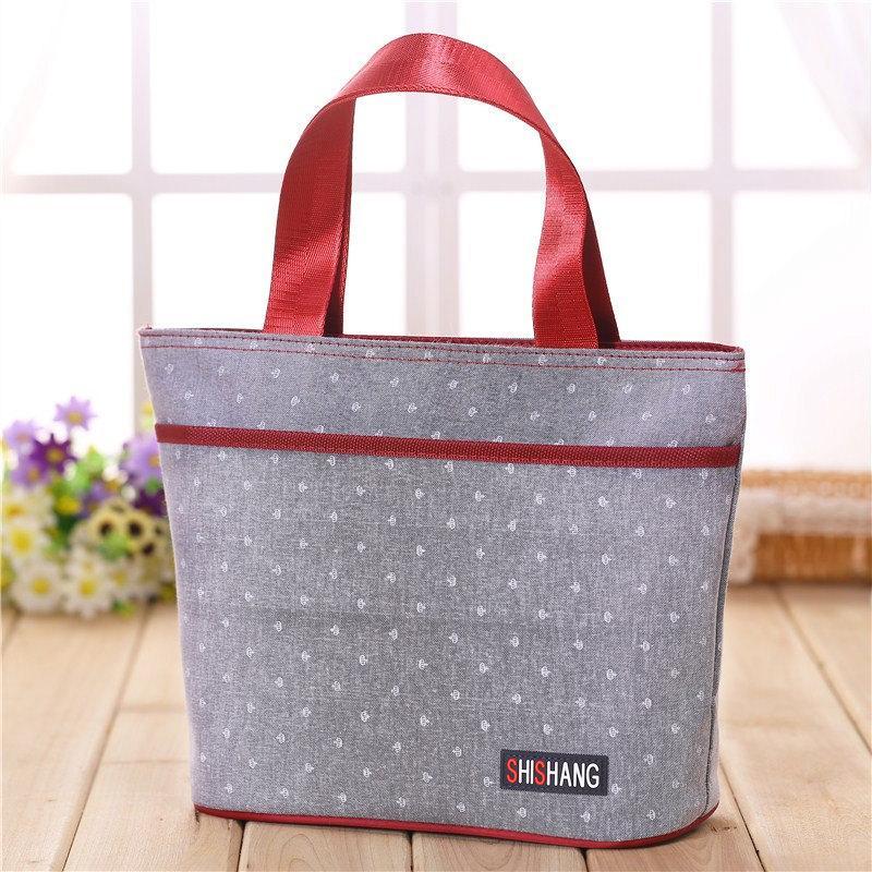 Large Preppy Print Tote Bag